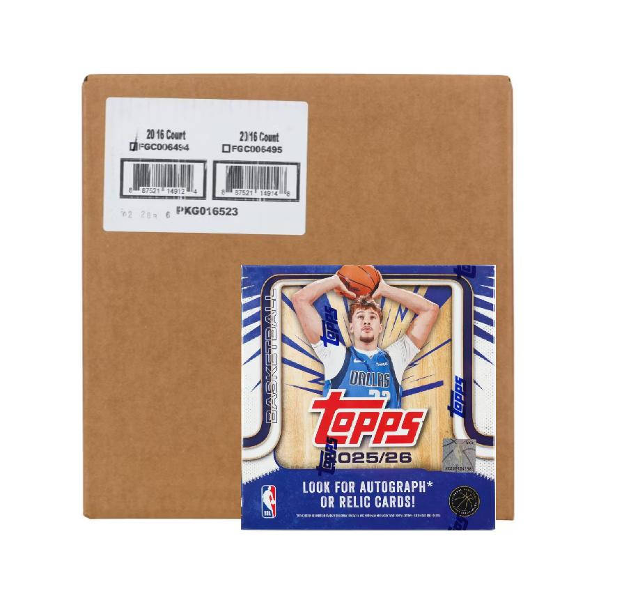 2025-26 Topps Basketball Mega 20-Box Case