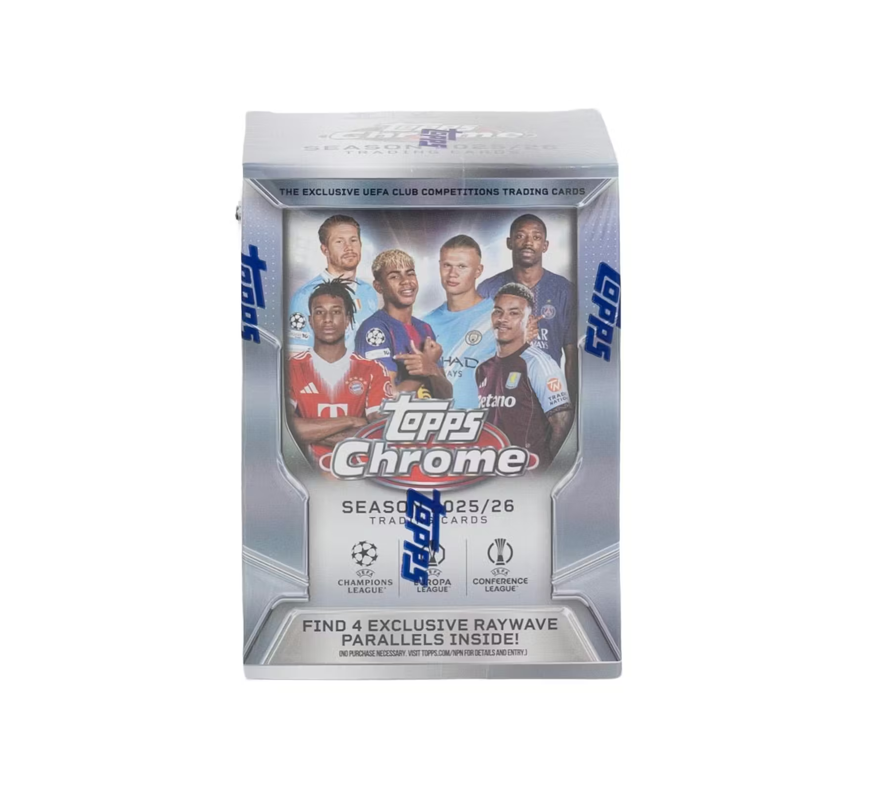 2025-26 Topps Chrome UEFA Champions Competitions Blaster Box