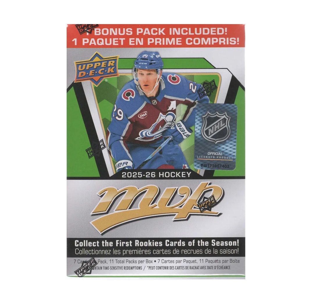2025-26 Upper Deck MVP Hockey Blaster Box