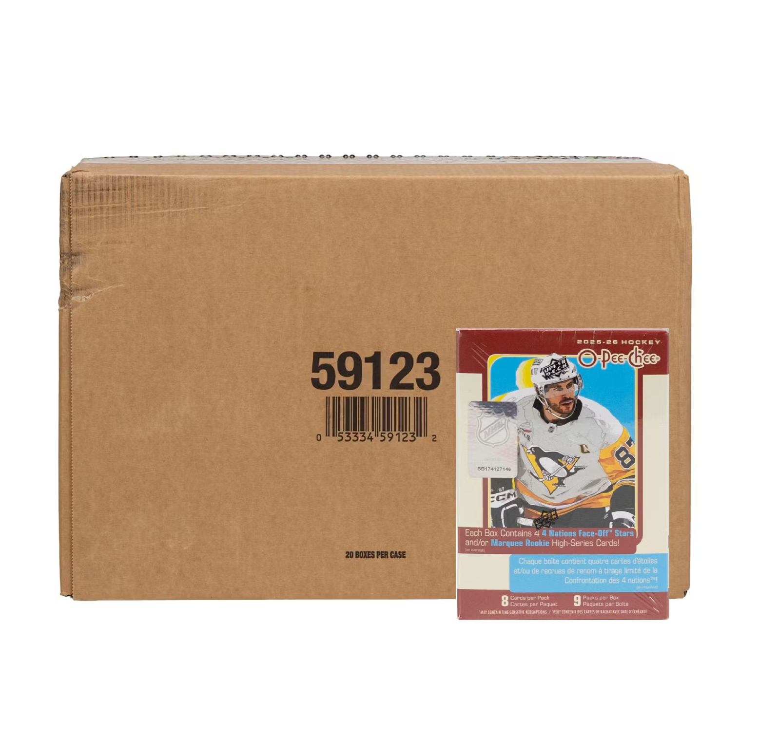 2025-26 Upper Deck O-Pee-Chee Hockey Blaster 20-Box Case