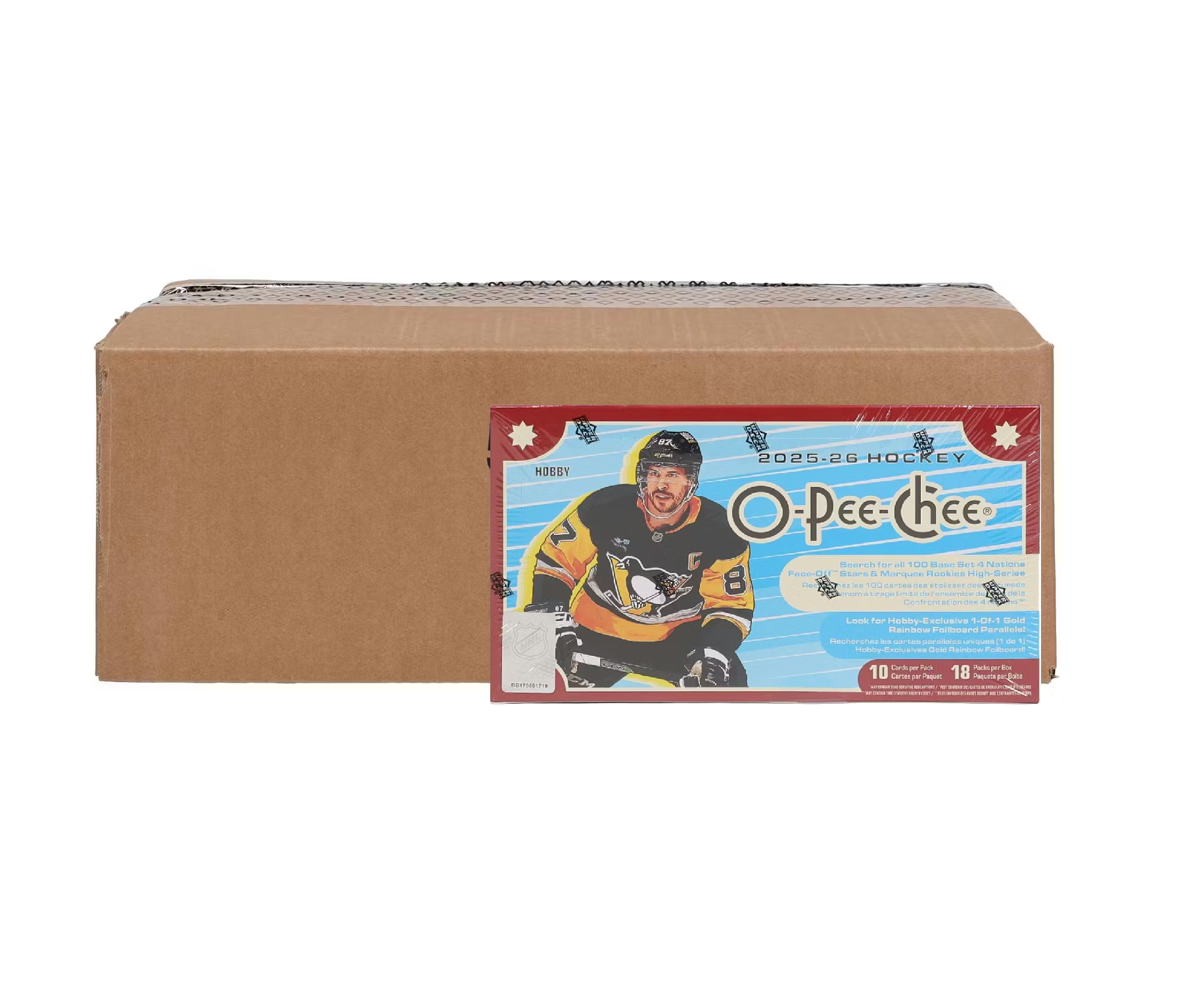 2025-26 Upper Deck O-Pee-Chee Hockey Hobby 16-Box Case