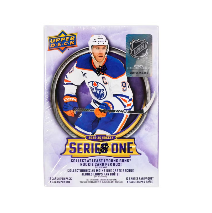 2025-26 Upper Deck Series 1 Hockey Blaster Box