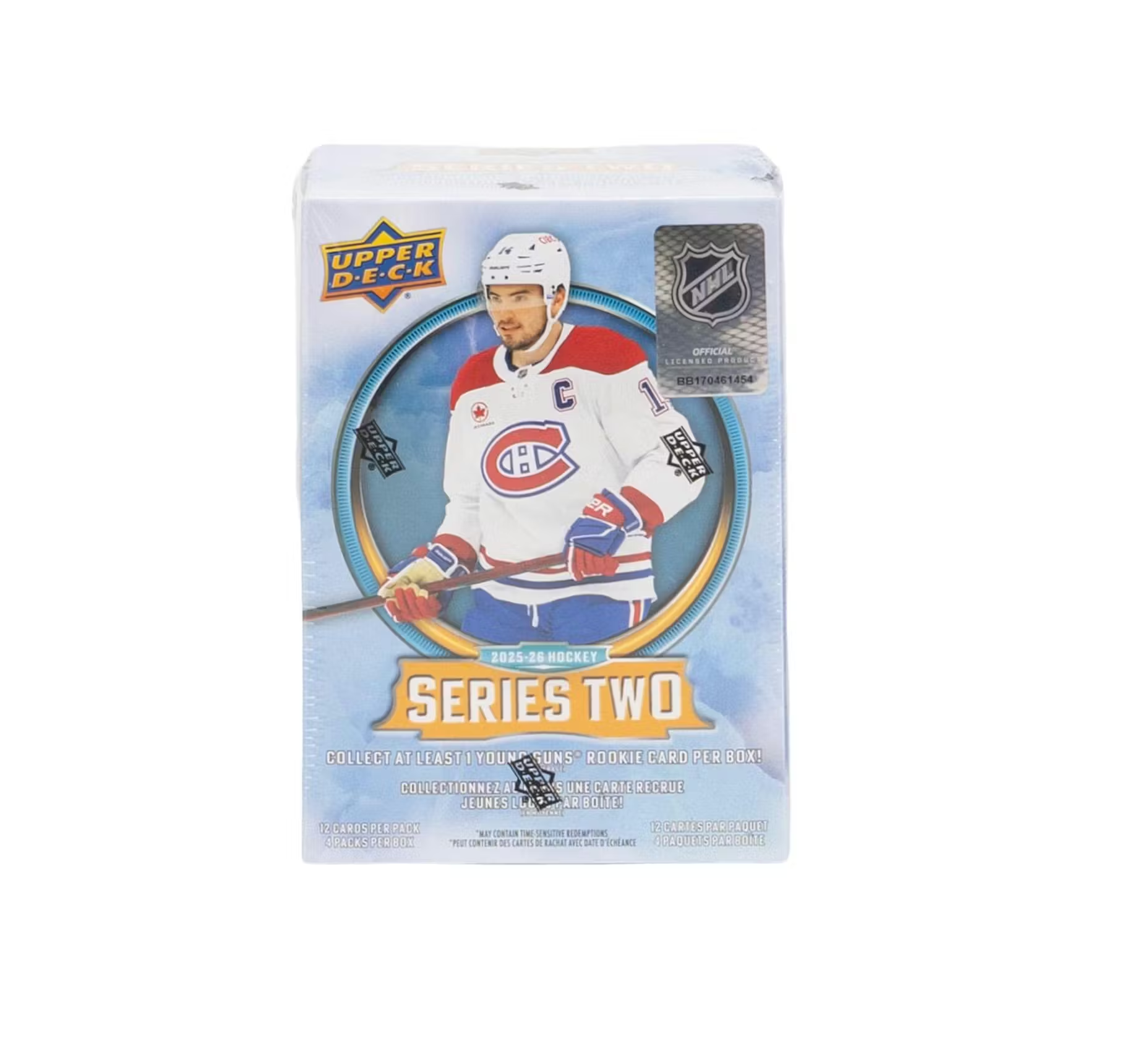 2025-26 Upper Deck Series 2 Hockey Blaster Box