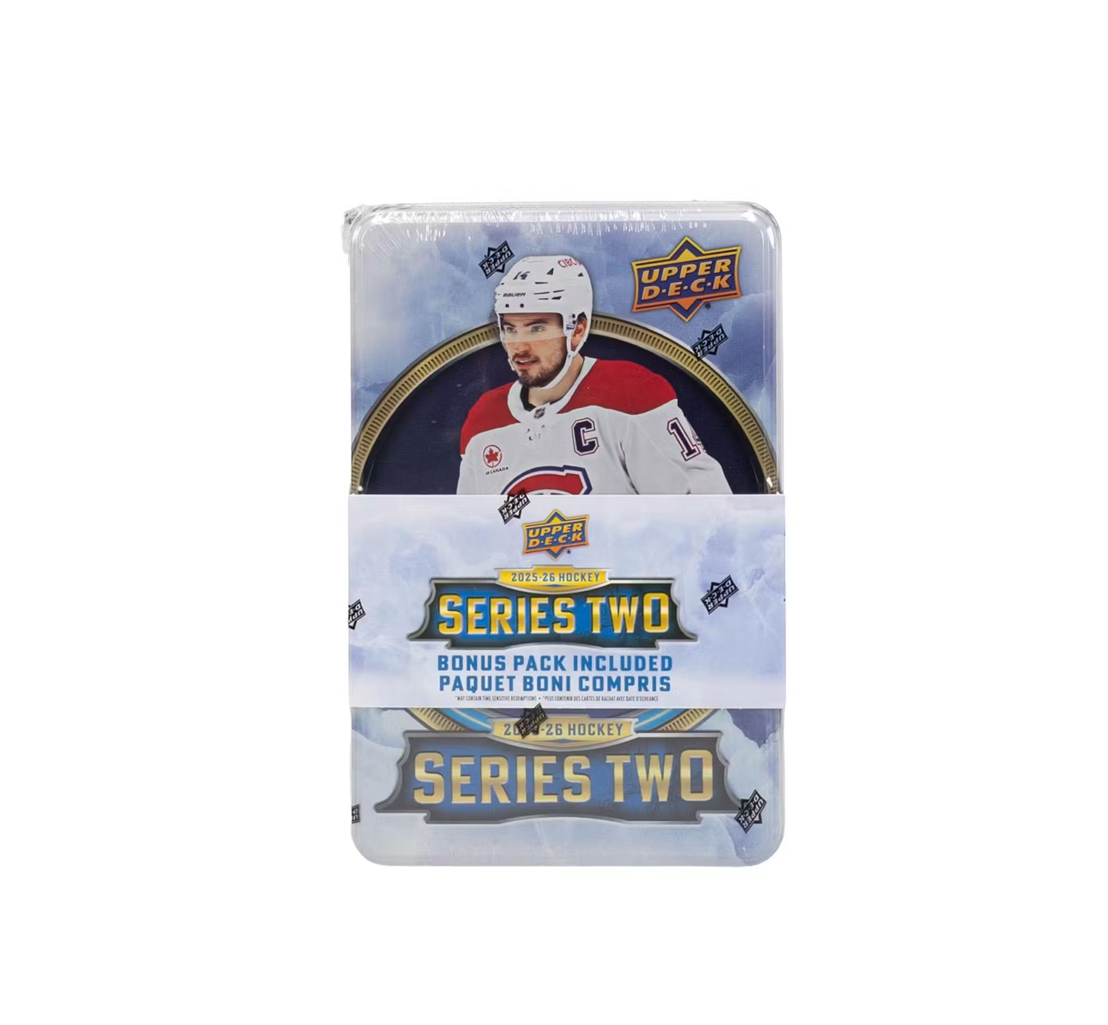 2025-26 Upper Deck Series 2 Hockey Tin Box