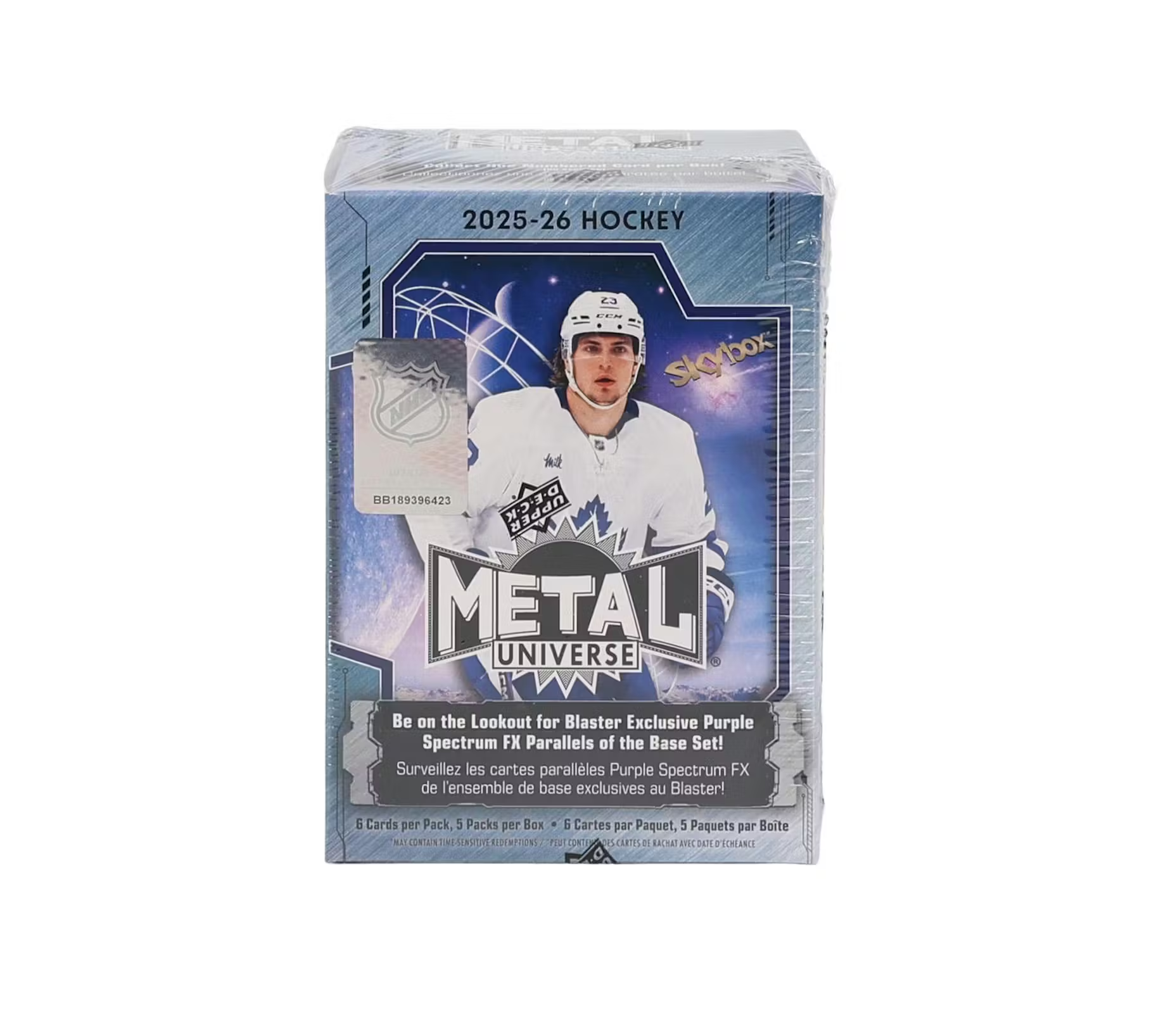 2025-26 Upper Deck Skybox Metal Universe Hockey Blaster Box