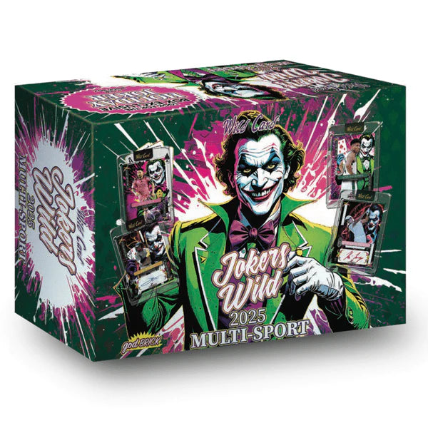 2025 Wild Card Joker’s Wild Multi-Sport God Brick Box