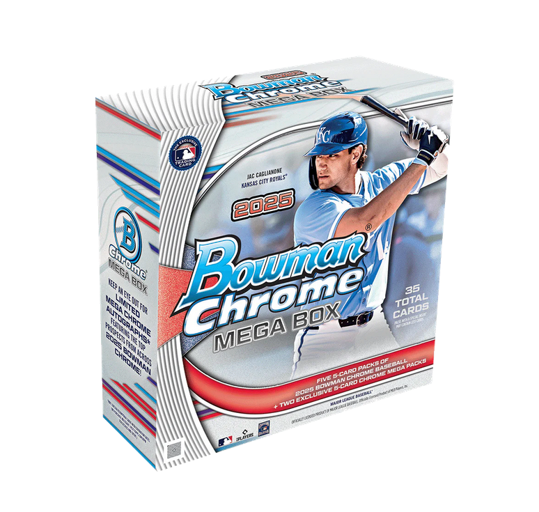 2025 Bowman Chrome Baseball Mega Box
