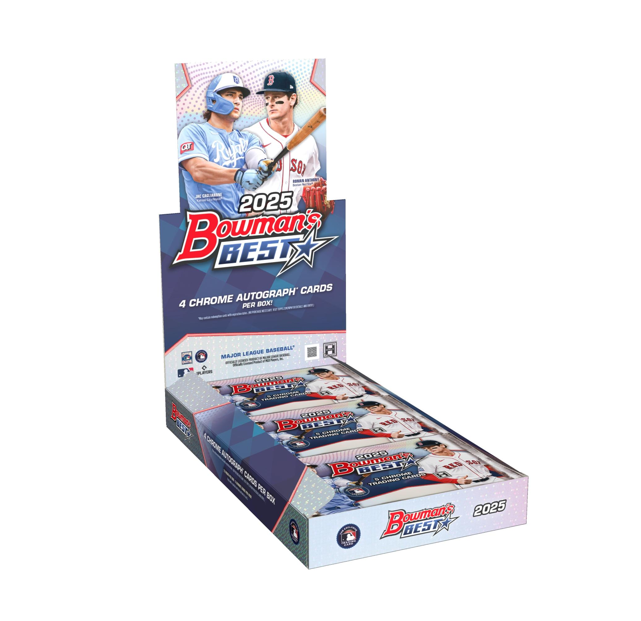 2025 Bowman's Best Baseball Hobby 8-Box Case