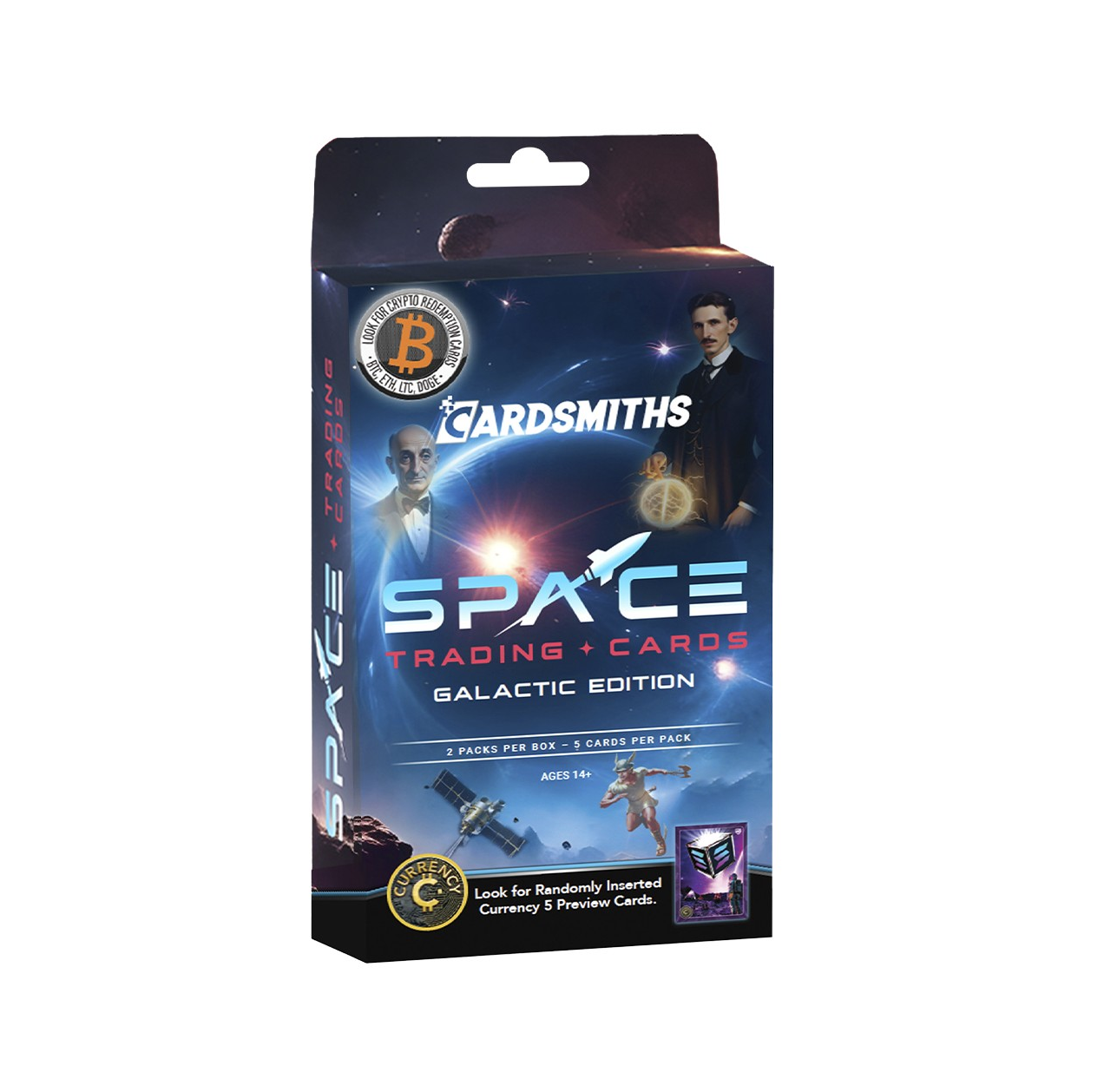 2025 Cardsmiths Space Trading Cards Collector Box