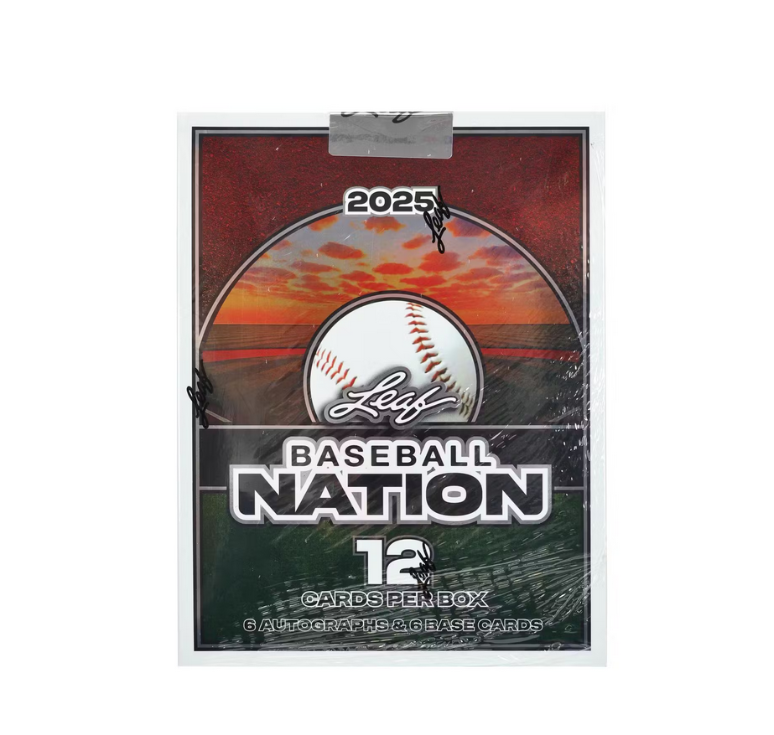 2025 Leaf Baseball Nation Hobby Box