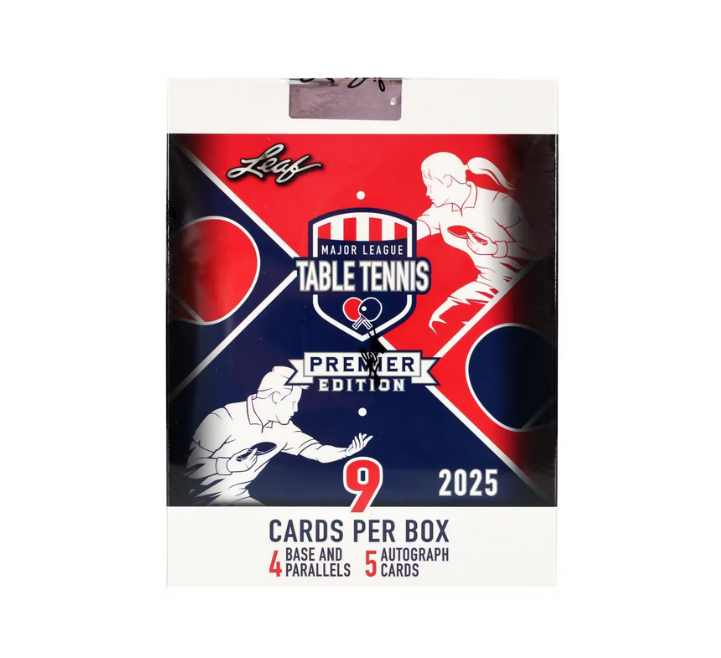2025 Leaf Major League Table Tennis Premier Edition Box
