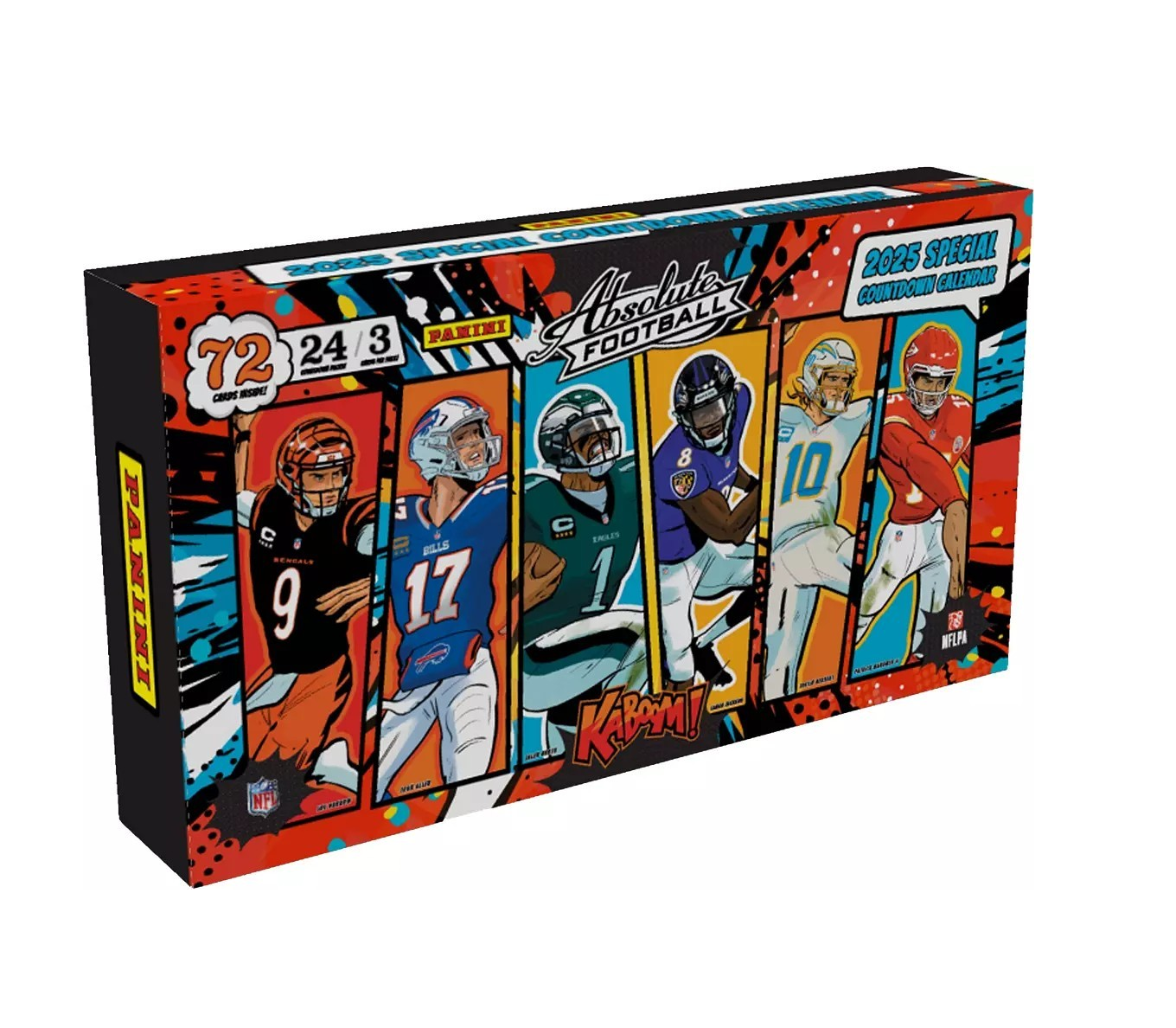 2025 Panini Absolute Football Countdown Calendar Box