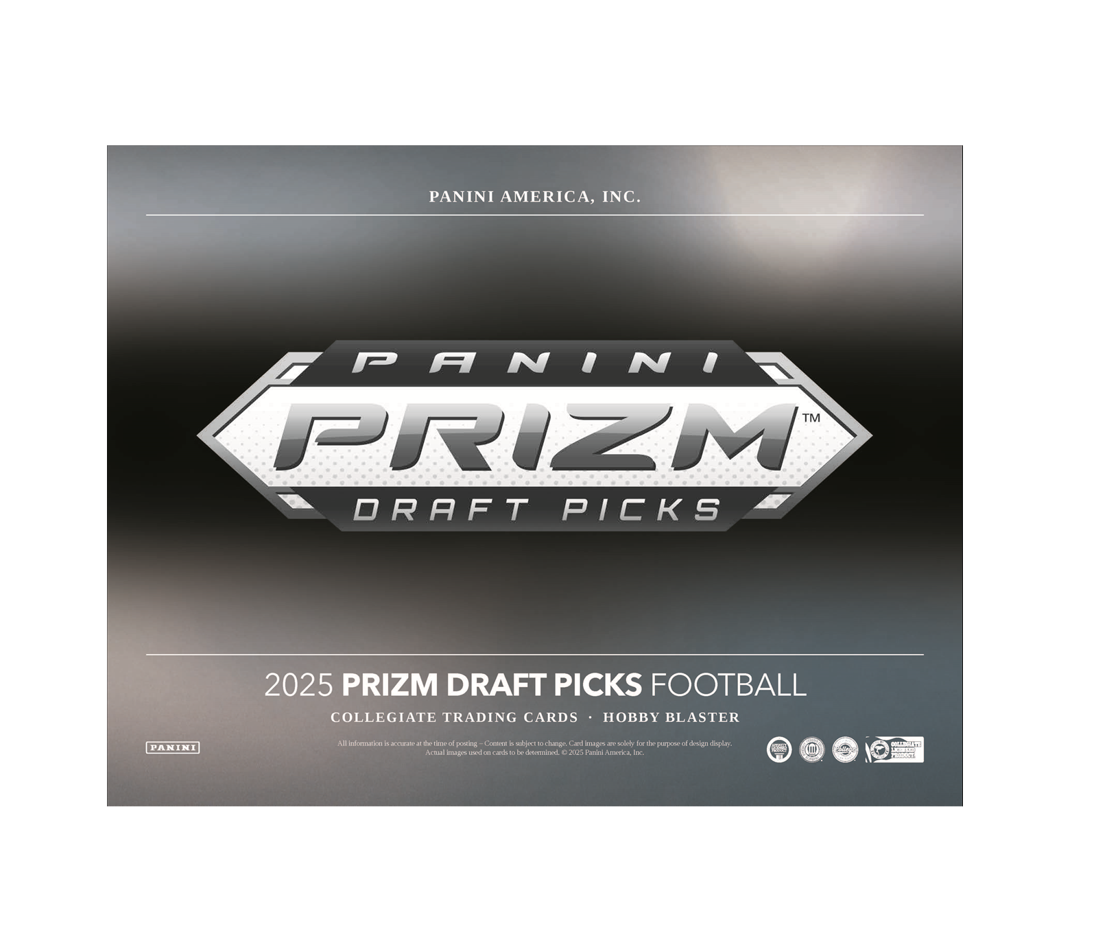 2025 Panini Prizm Draft Picks Collegiate Football Hobby Blaster Box