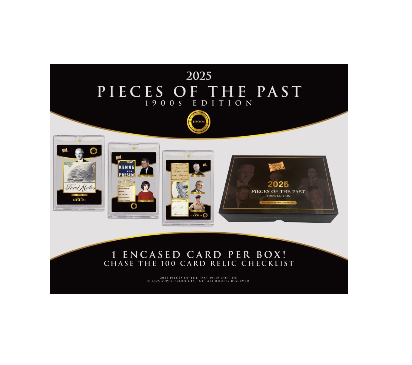 2025 Pieces of the Past 1900's Edition Box
