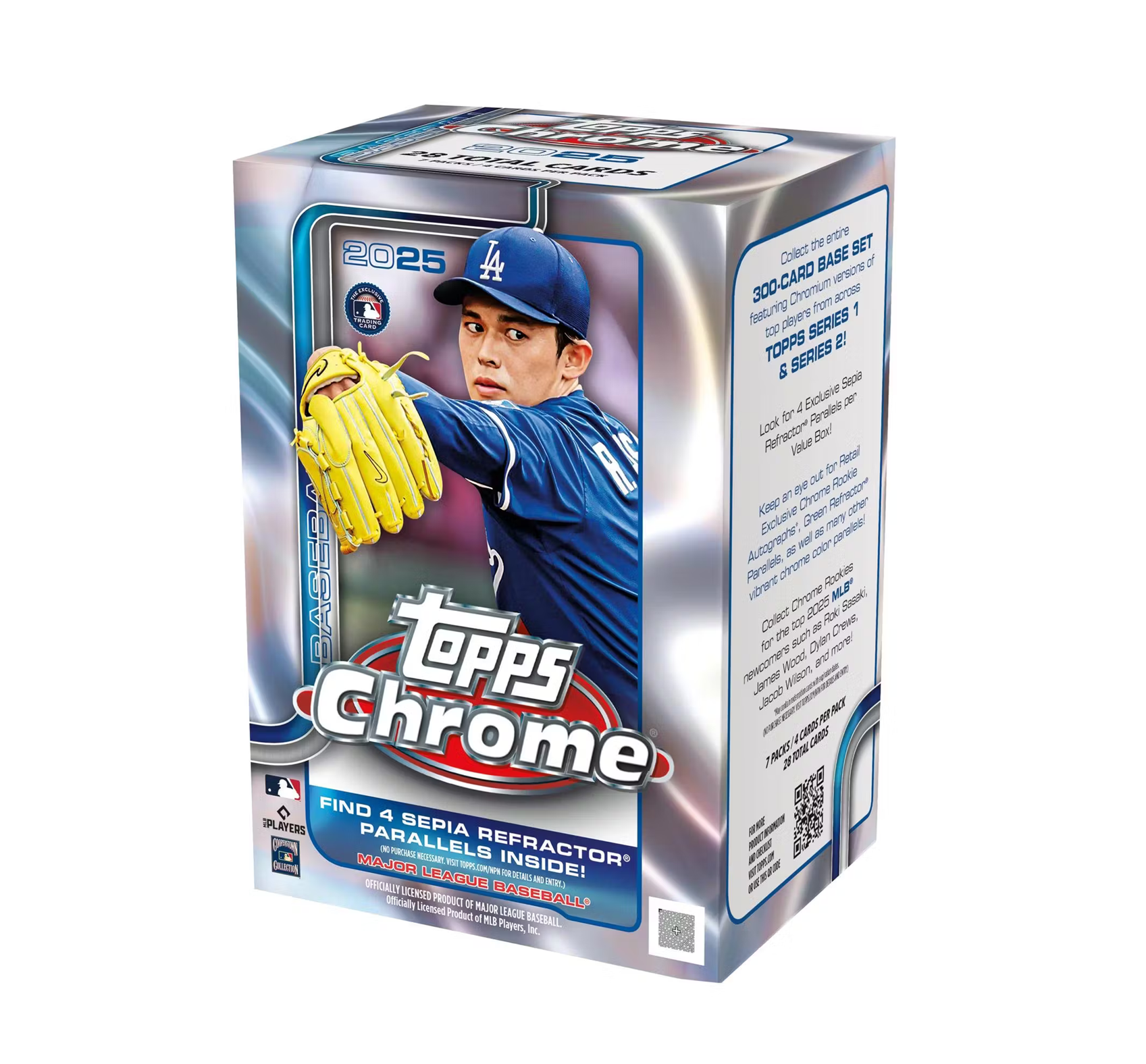 2025 Topps Chrome Baseball Blaster Box