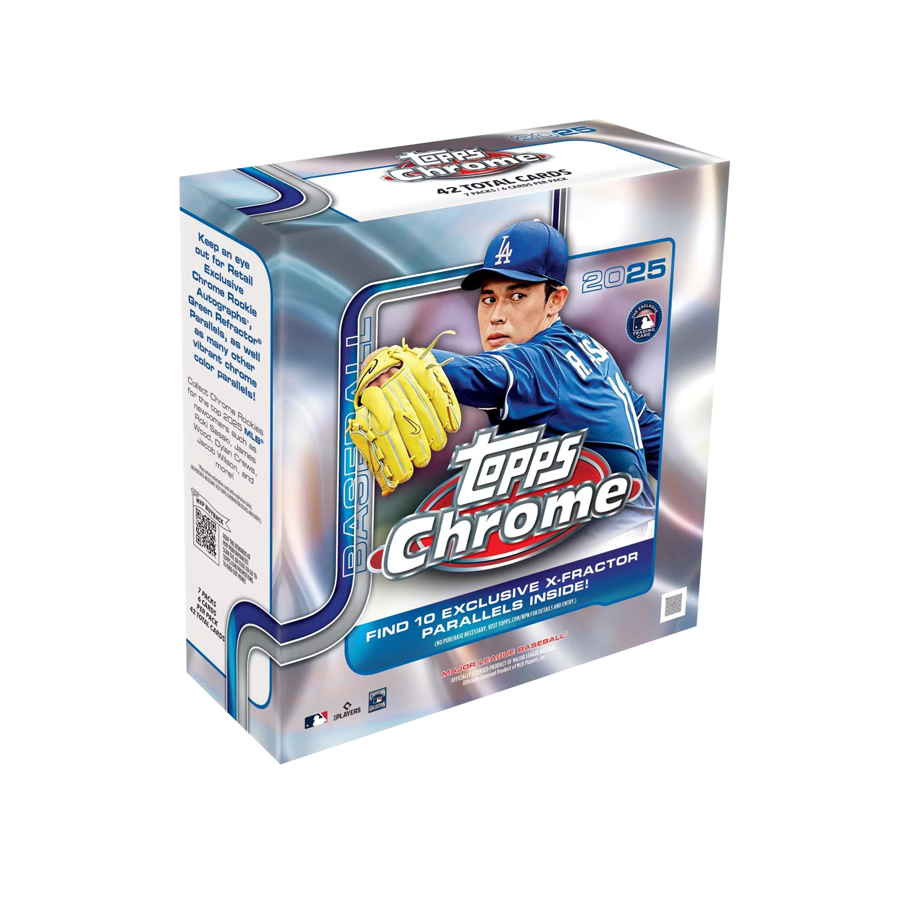 2025 Topps Chrome Baseball Mega 20-Box Case