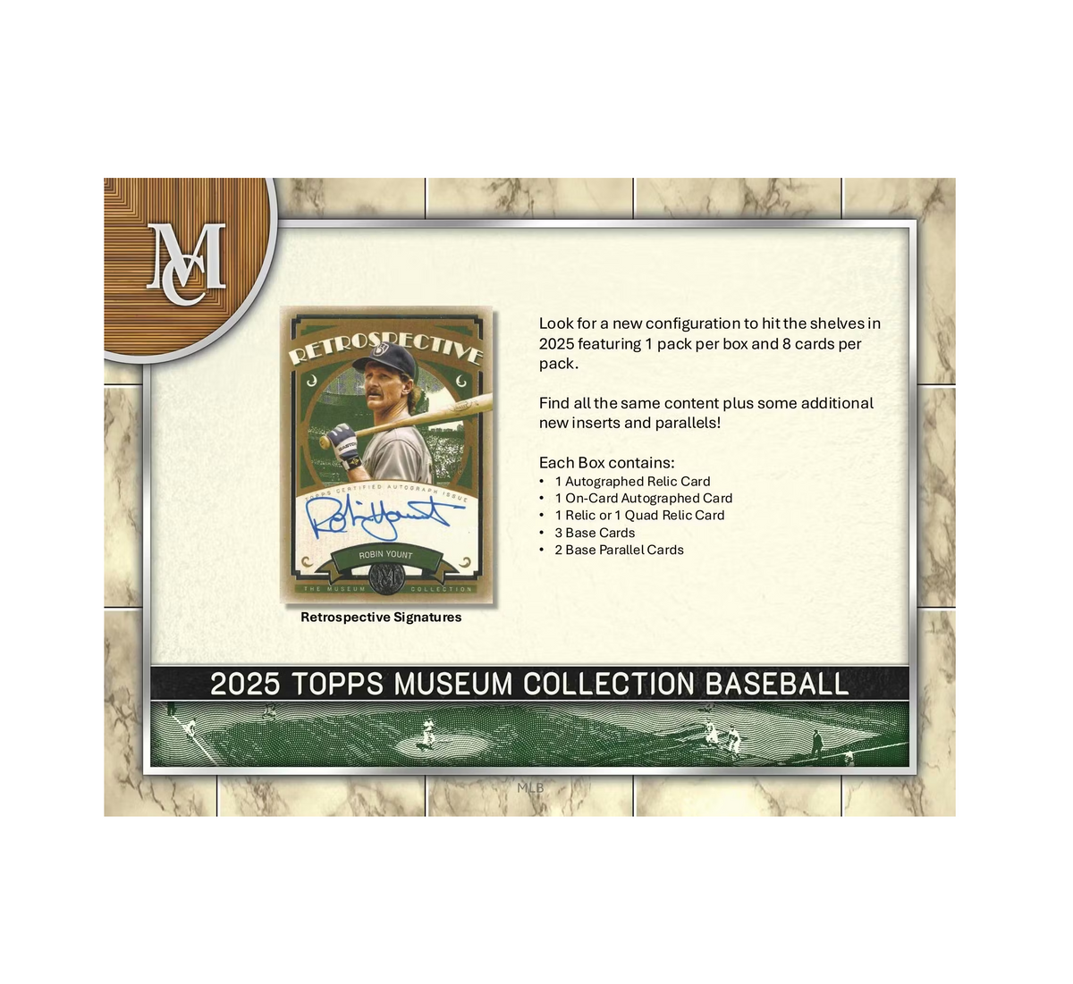 2025 Topps Museum Collection Baseball Hobby Box – The Awesome Card 