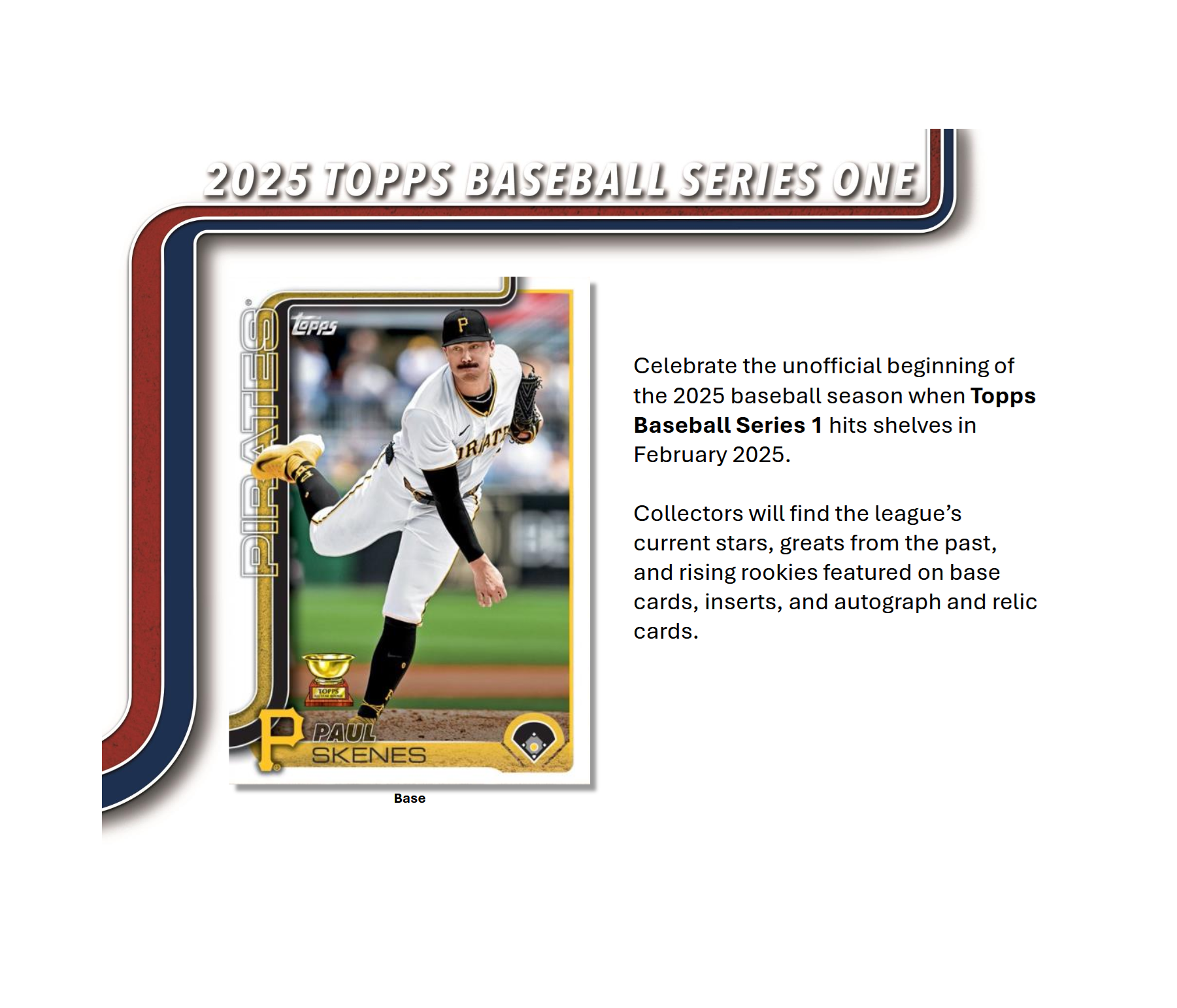 2025 Topps Series 1 Baseball Retail 20-Pack Box