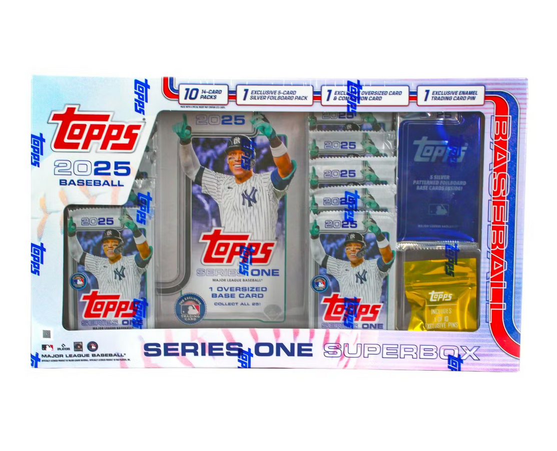 2025 Topps Series 1 Baseball Super Box