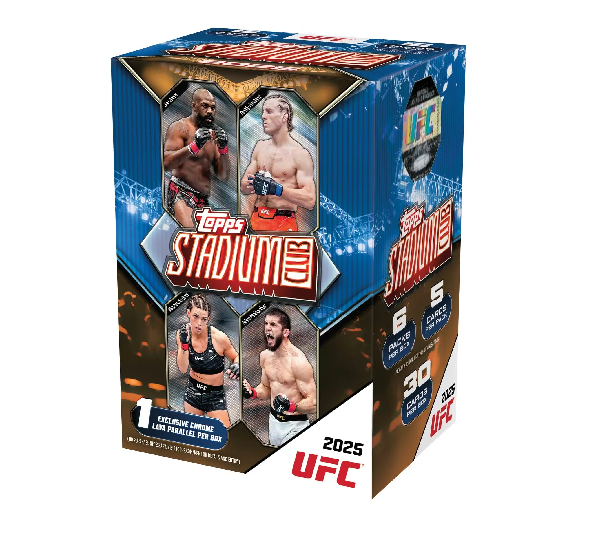 2025 Topps UFC Stadium Club Blaster Box