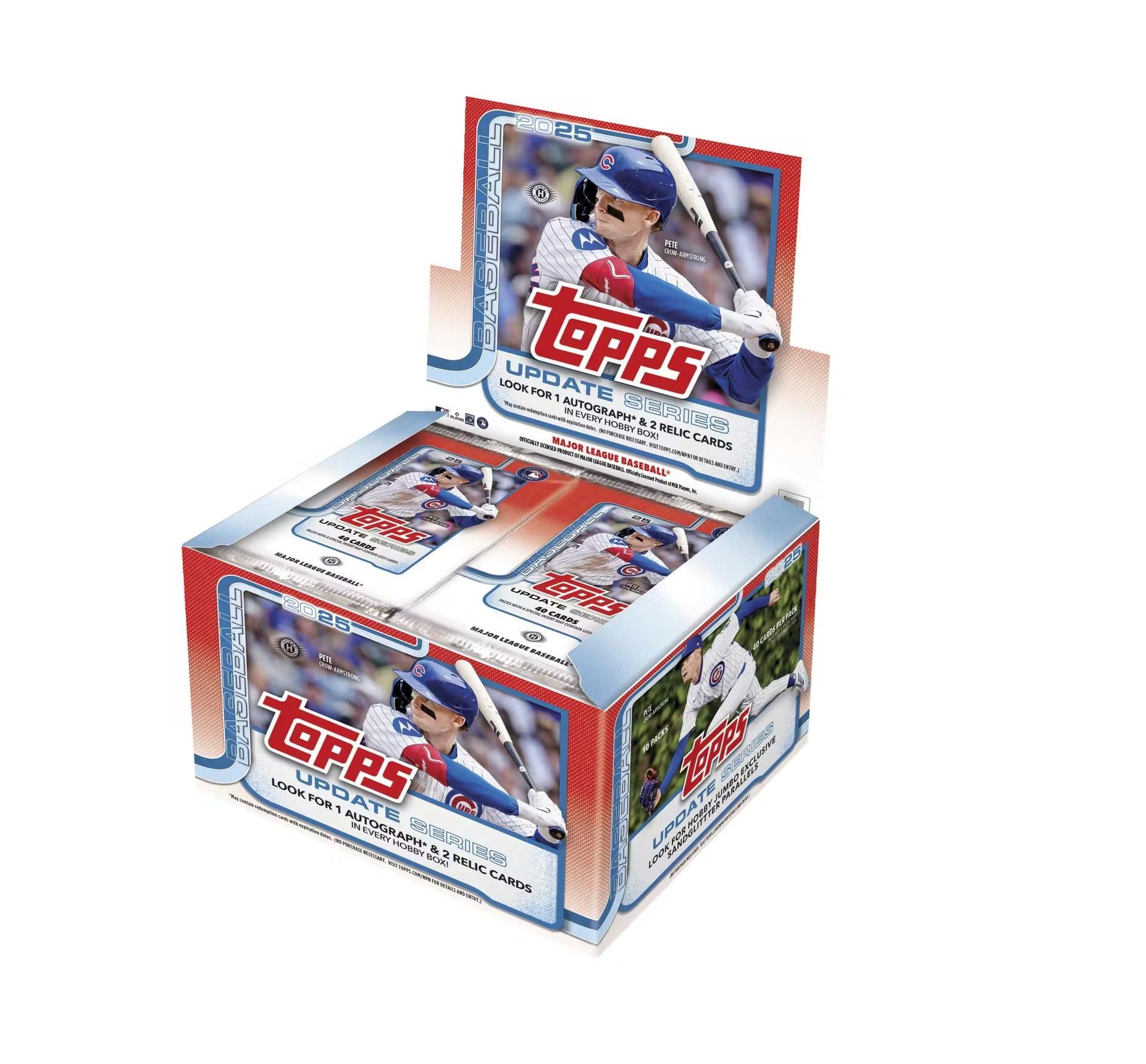 2025 Topps Update Series Baseball Jumbo 8-Box Case