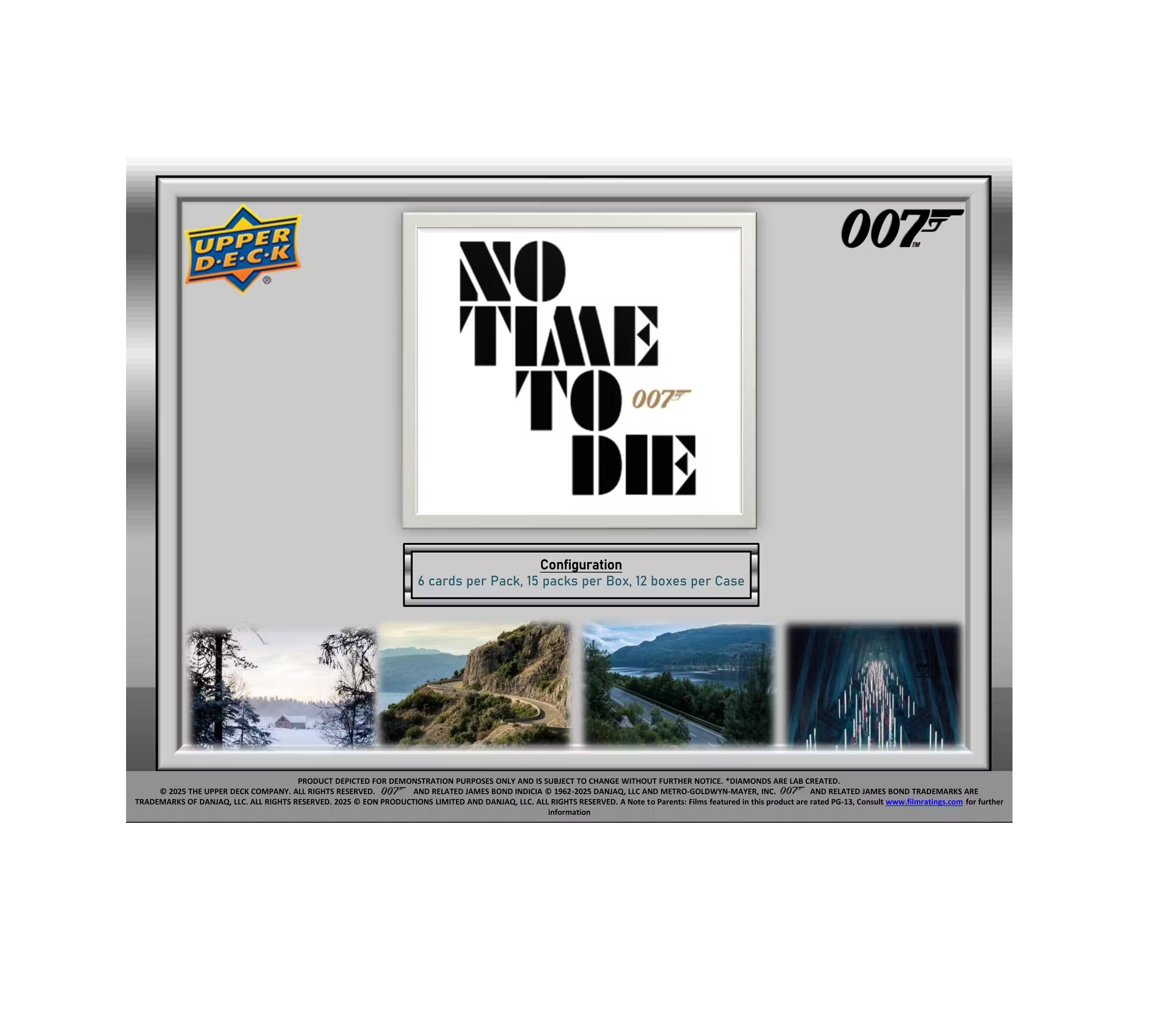 2025 Upper Deck James Bond No Time to Die Hobby Box