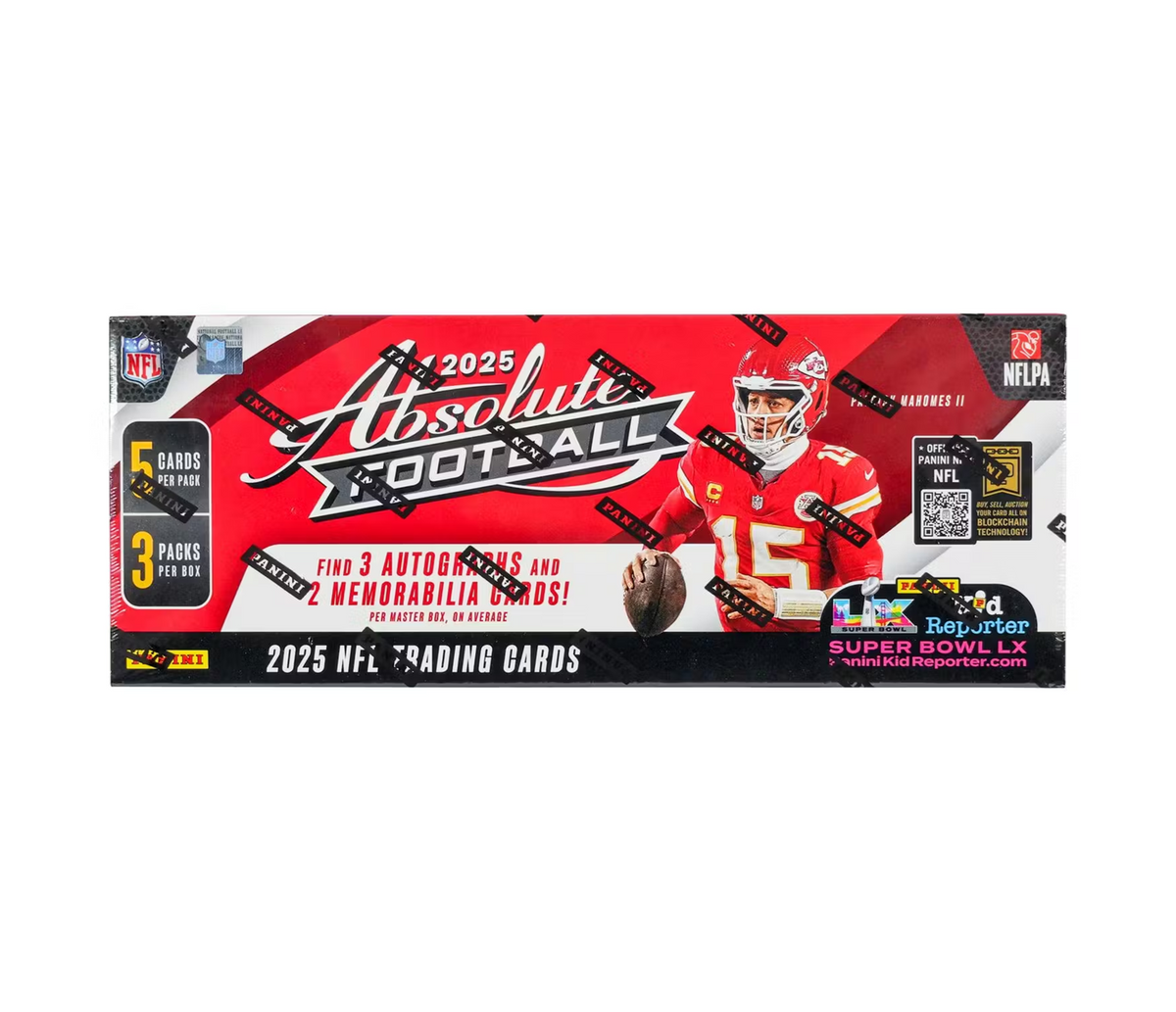 2025 Panini Absolute Football Hobby Box The Awesome Card Shop 2025 Panini Absolute Football Hobby Box The Awesome Card Shop