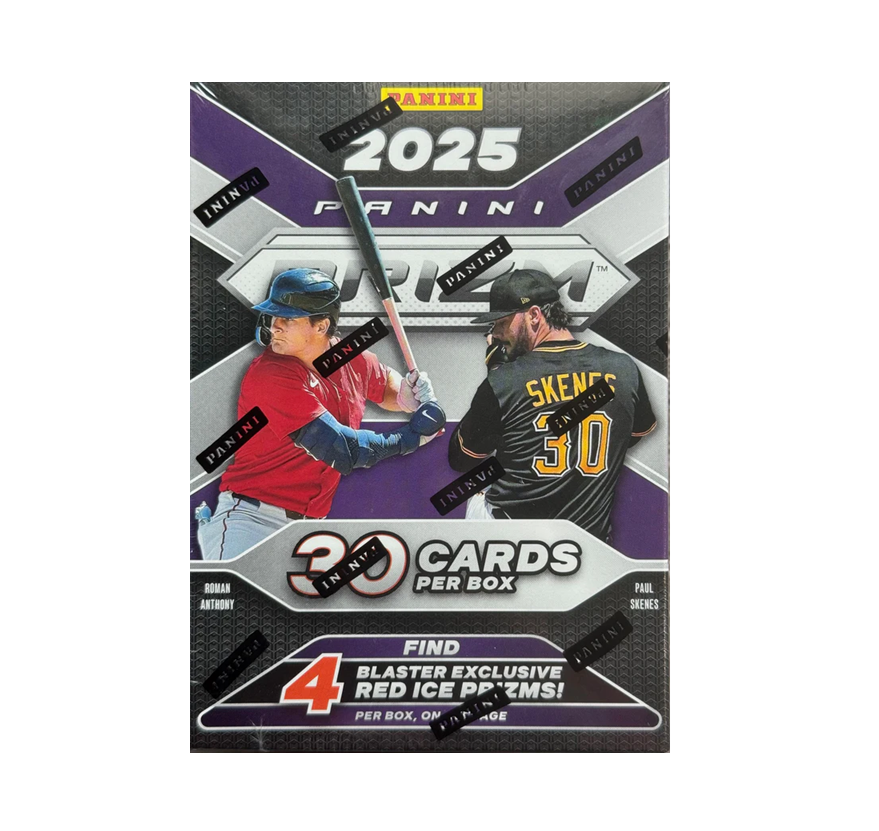 2025 Panini Prizm Baseball Hobby Blaster Box (Red Ice Prizms)