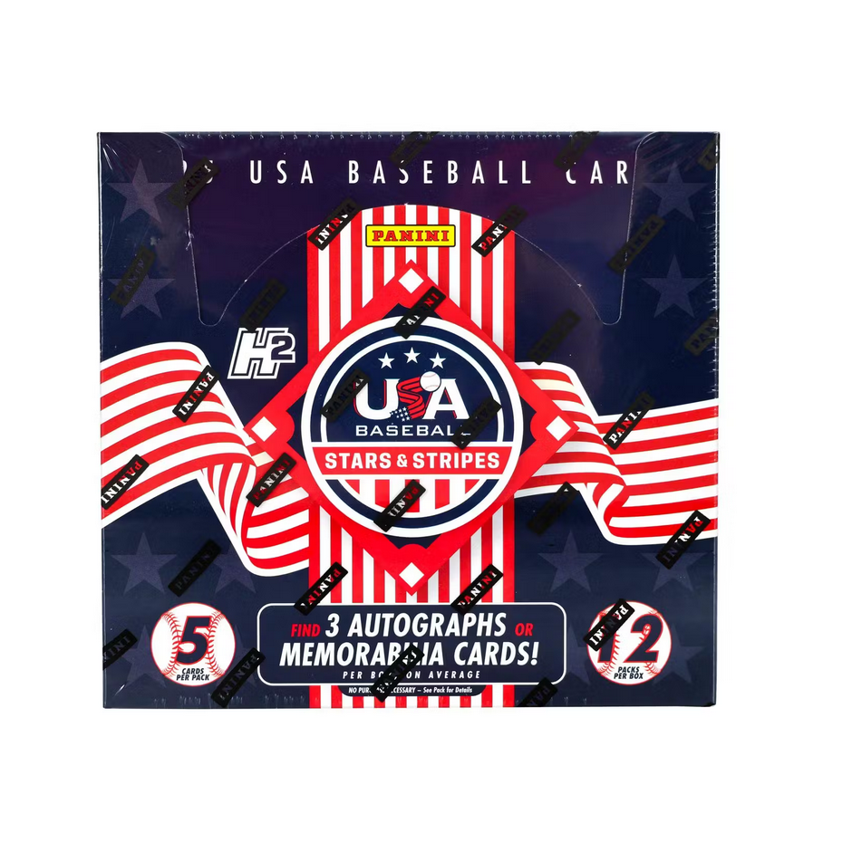 2025 Panini Stars and Stripes USA Baseball H2 Box