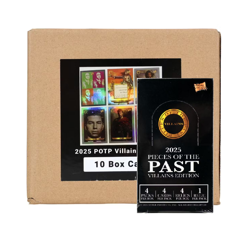 2025 Pieces of the Past Villains Edition 10-Box Case