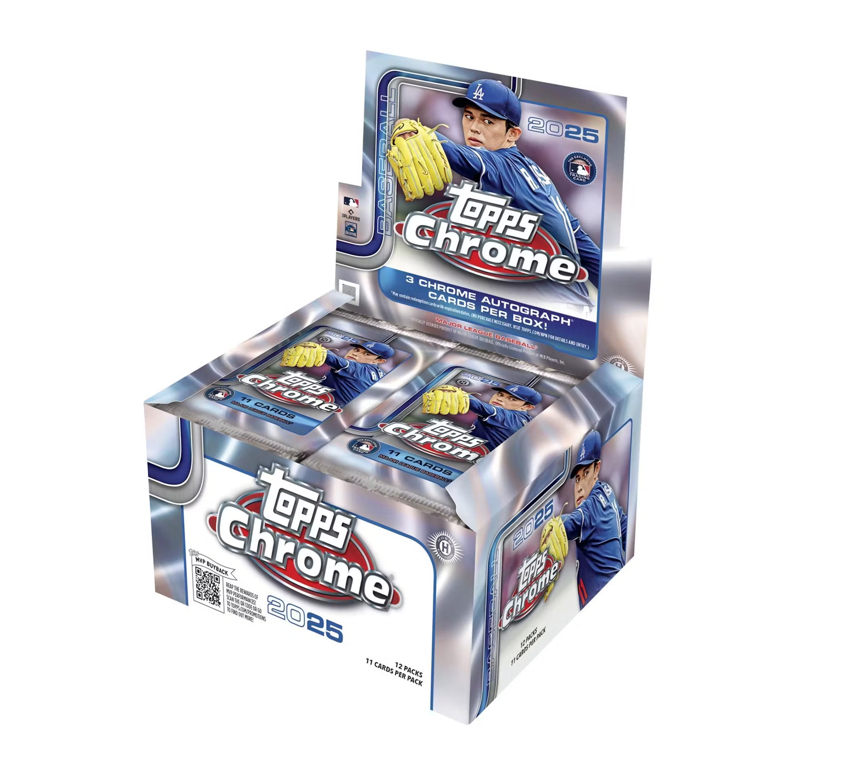 2025 Topps Chrome Baseball Jumbo Hobby Box