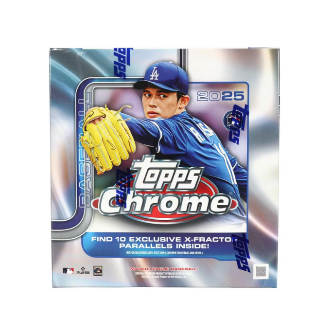 2025 Topps Chrome Baseball Mega Box