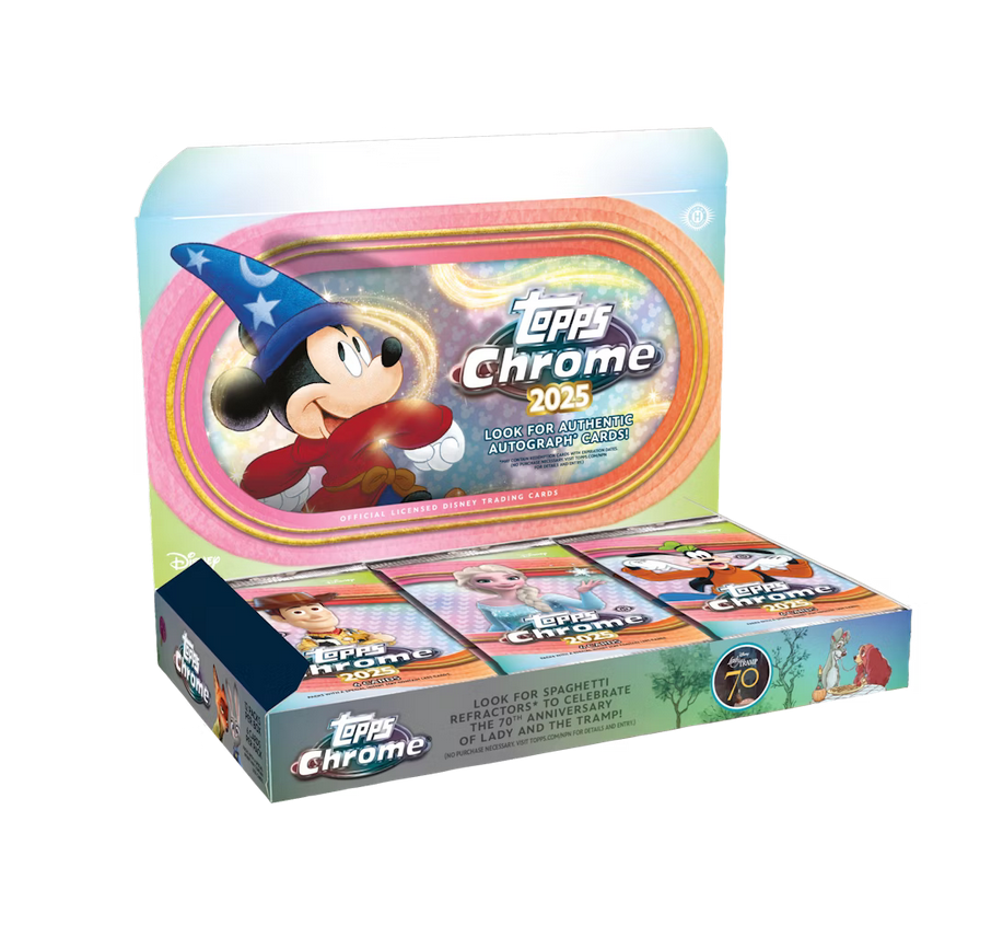2025 Topps Chrome Disney Hobby Box