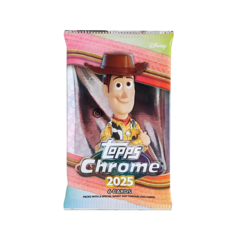 2025 Topps Chrome Disney Hobby Box Pack