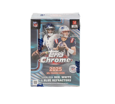 2025 Topps Chrome Football Blaster Box