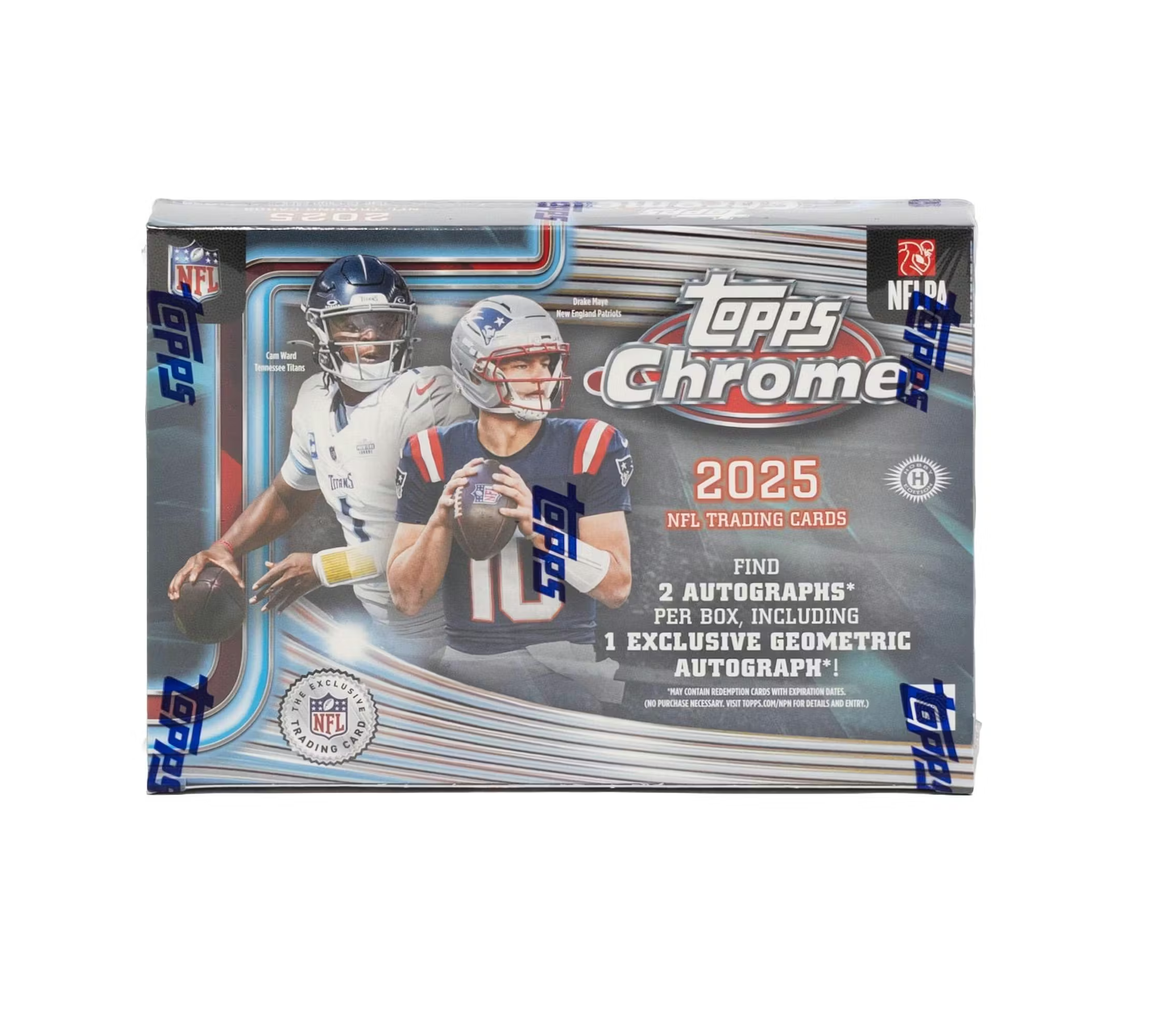 2025 Topps Chrome Football Breaker's Delight Box