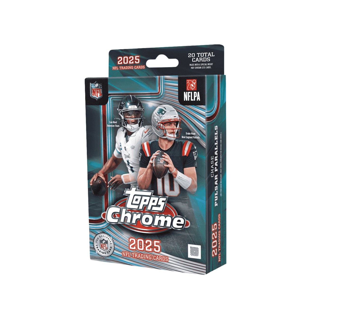 2025 Topps Chrome Football Hanger Box