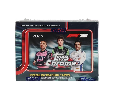 2025 Topps Chrome Formula 1 Racing Blaster Box