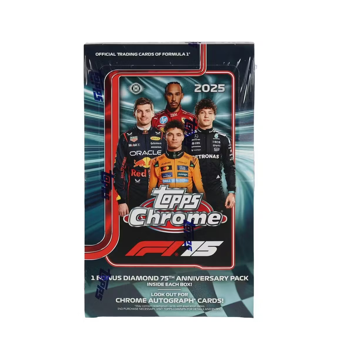 2025 Topps Chrome Formula 1 Racing Hobby Box