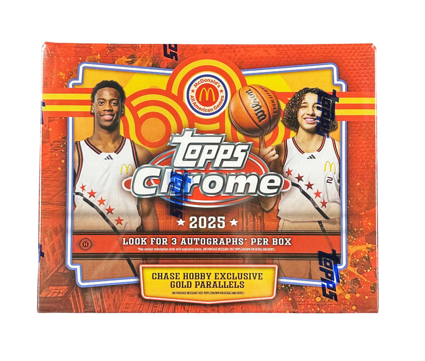 2025 Topps Mcdonalds All American Basketball Hobby Box