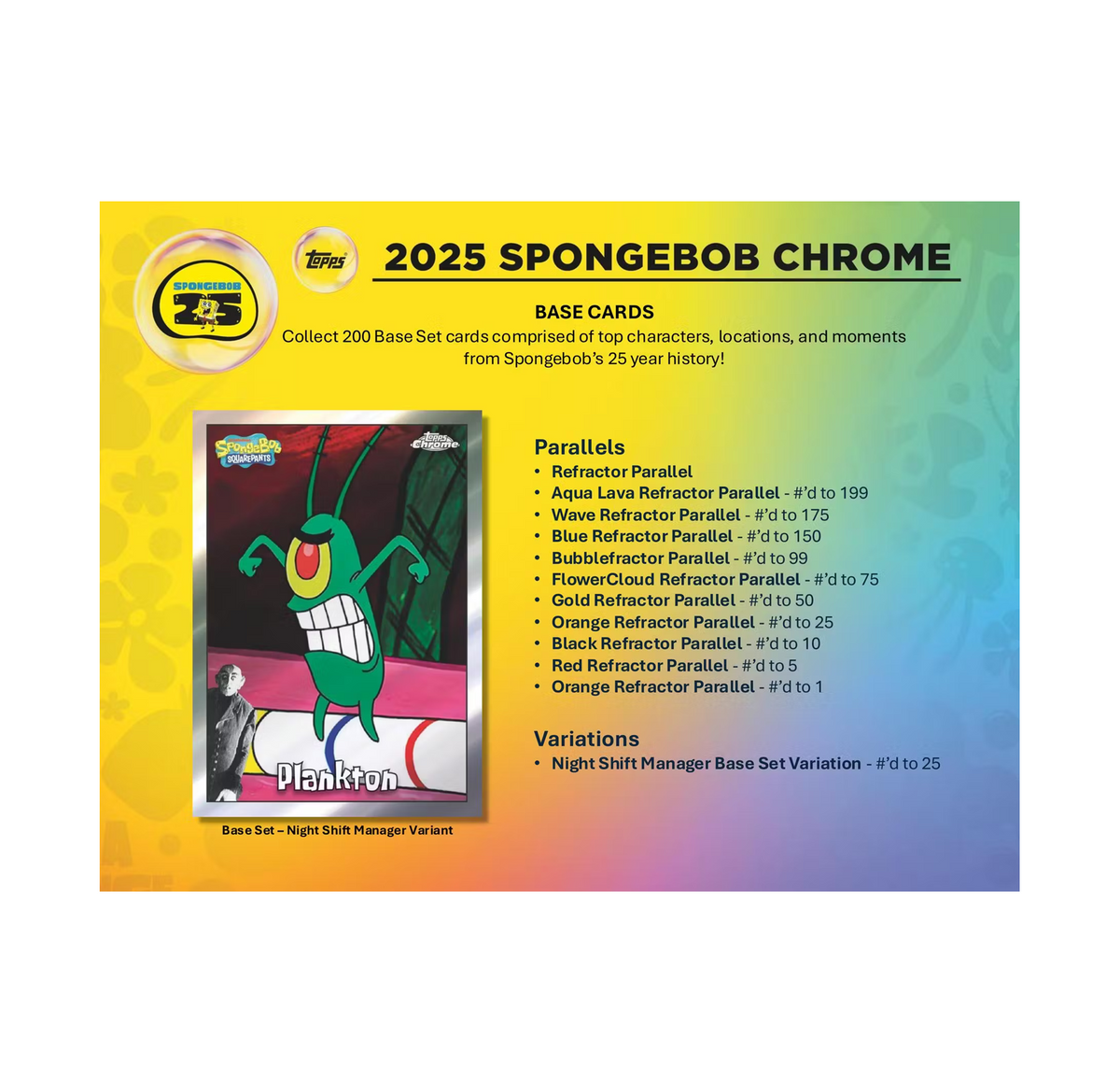 topps spongebob booster box 2025 Topps Chrome Spongebob Squarepants 25th Anniversary Blaster Box – The  Awesome Card Shop
