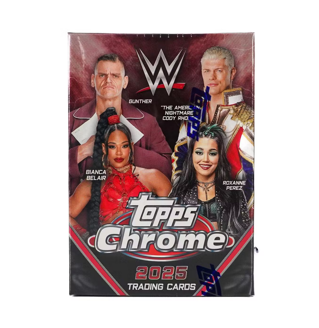 2025 Topps Chrome WWE Blaster Box