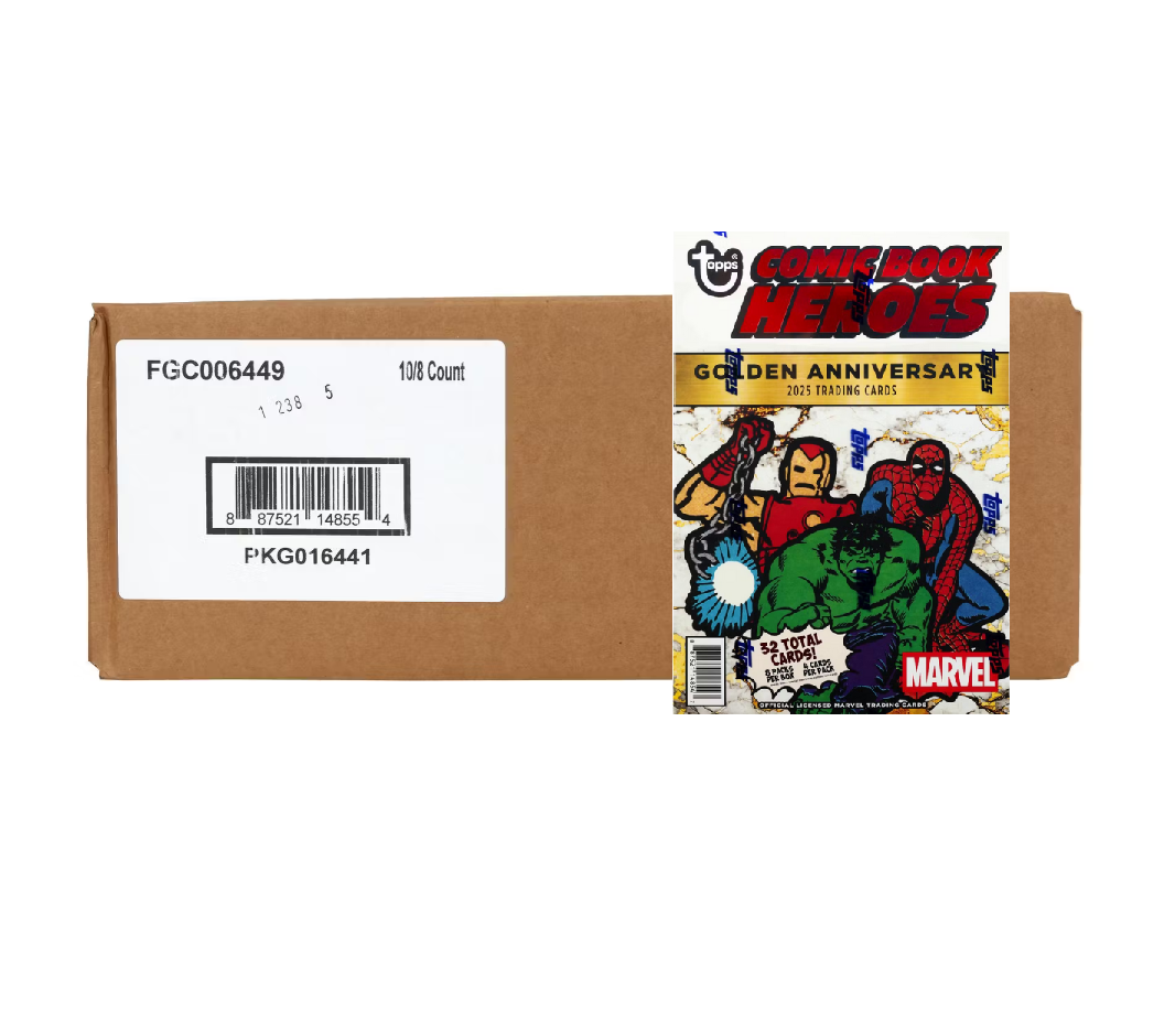 2025 Topps Marvel Golden Anniversary Hobby 10-Box Case