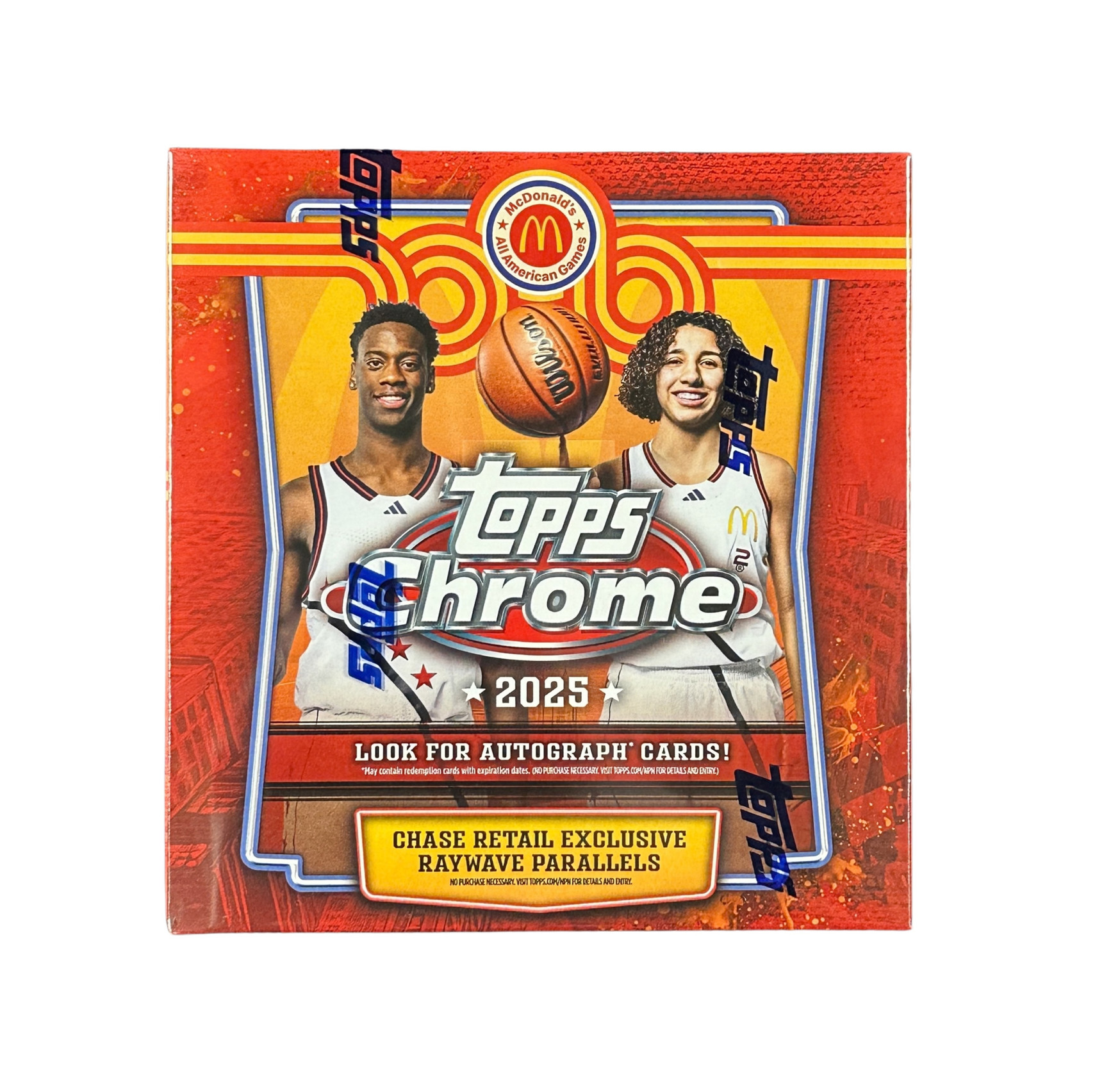 2025 Topps Mcdonalds All American Basketball Mega Box