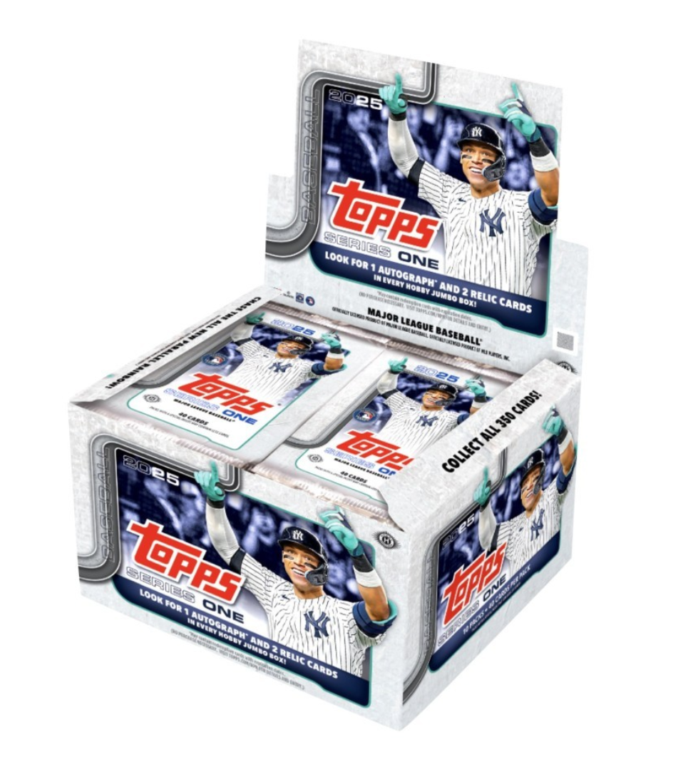 2025 Topps Series 1 Baseball Hobby Jumbo Box