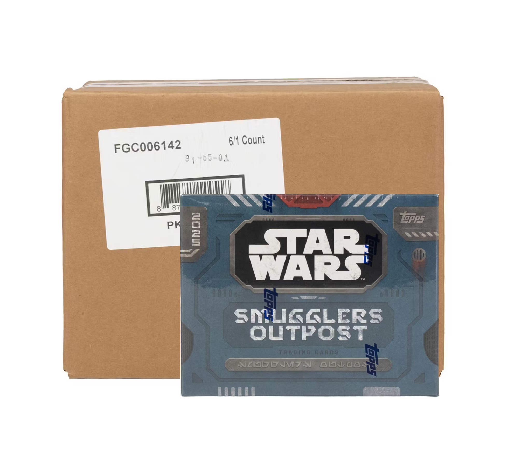 2025 Topps Star Wars Smugglers Outpost Hobby 6-Box Case