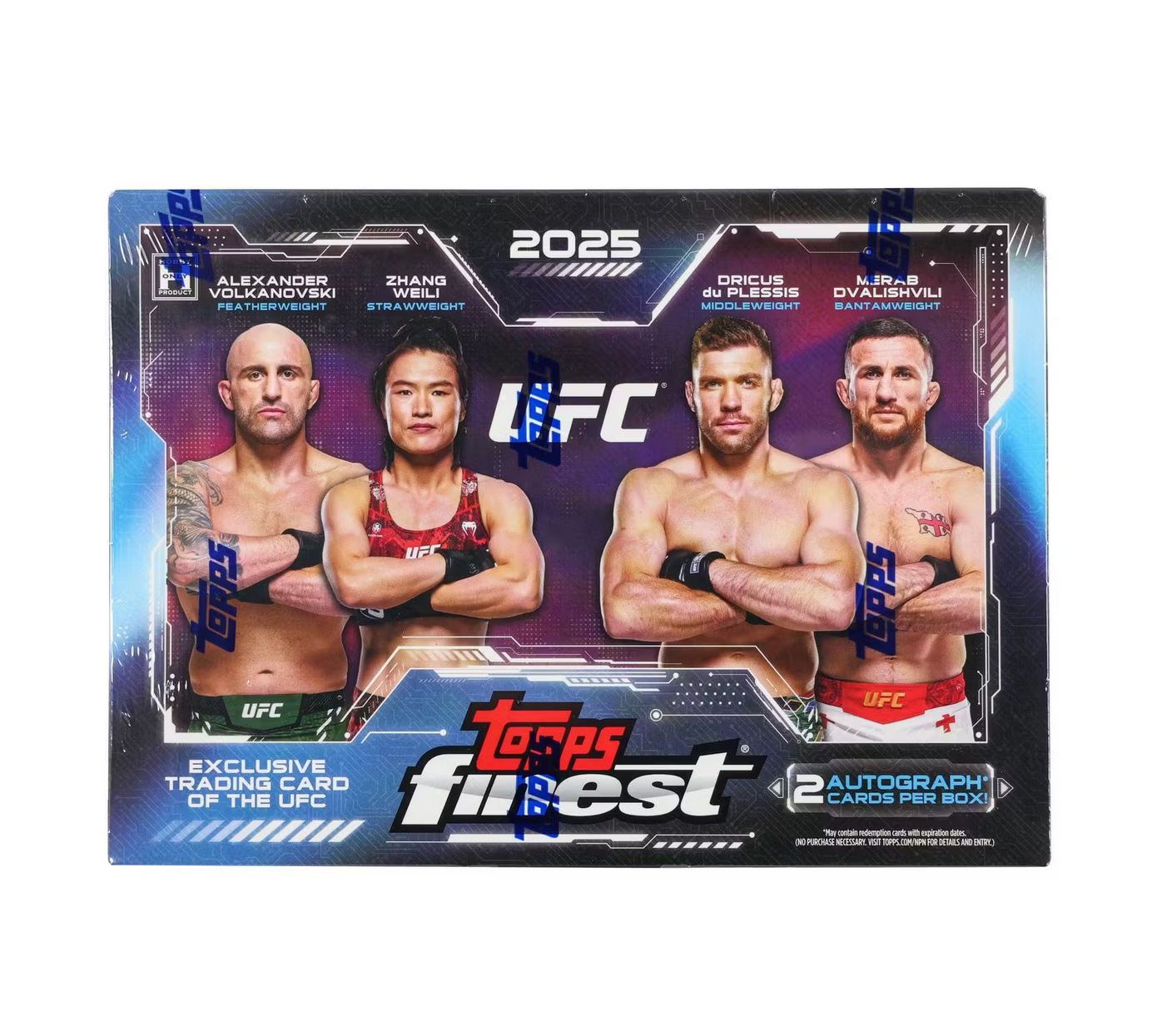 2025 Topps UFC Finest Hobby Box
