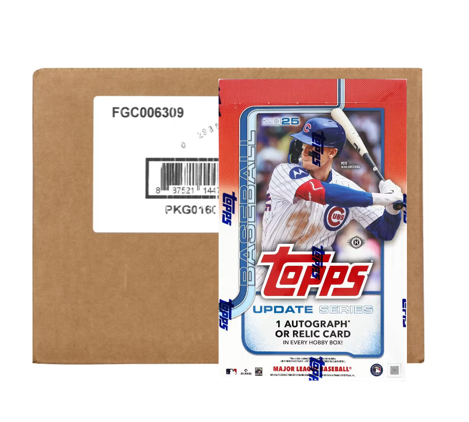 2025 Topps Update Series Baseball Hobby 12-Box Case