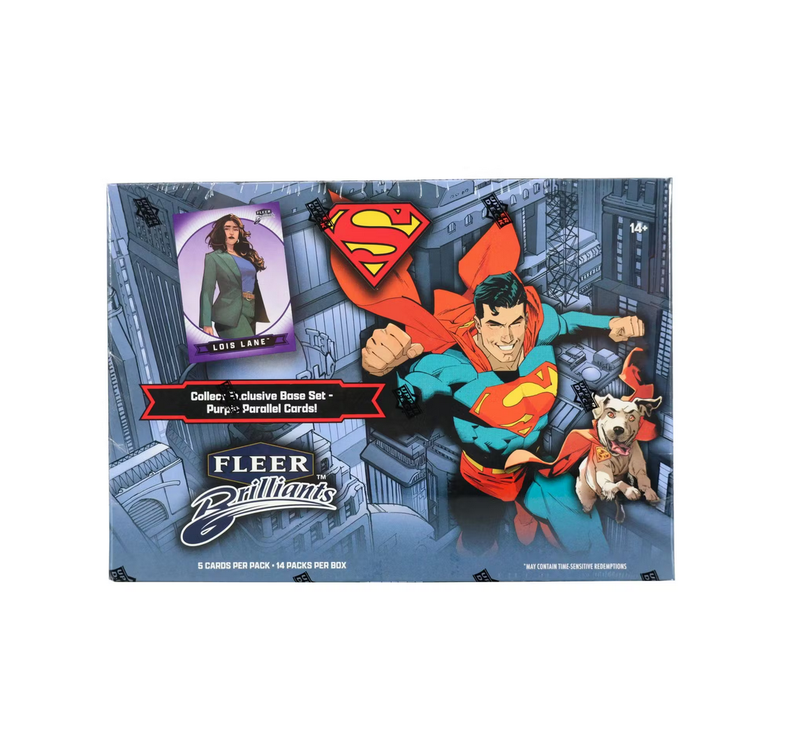 2025 Upper Deck Fleer Brilliants Superman Mega Box