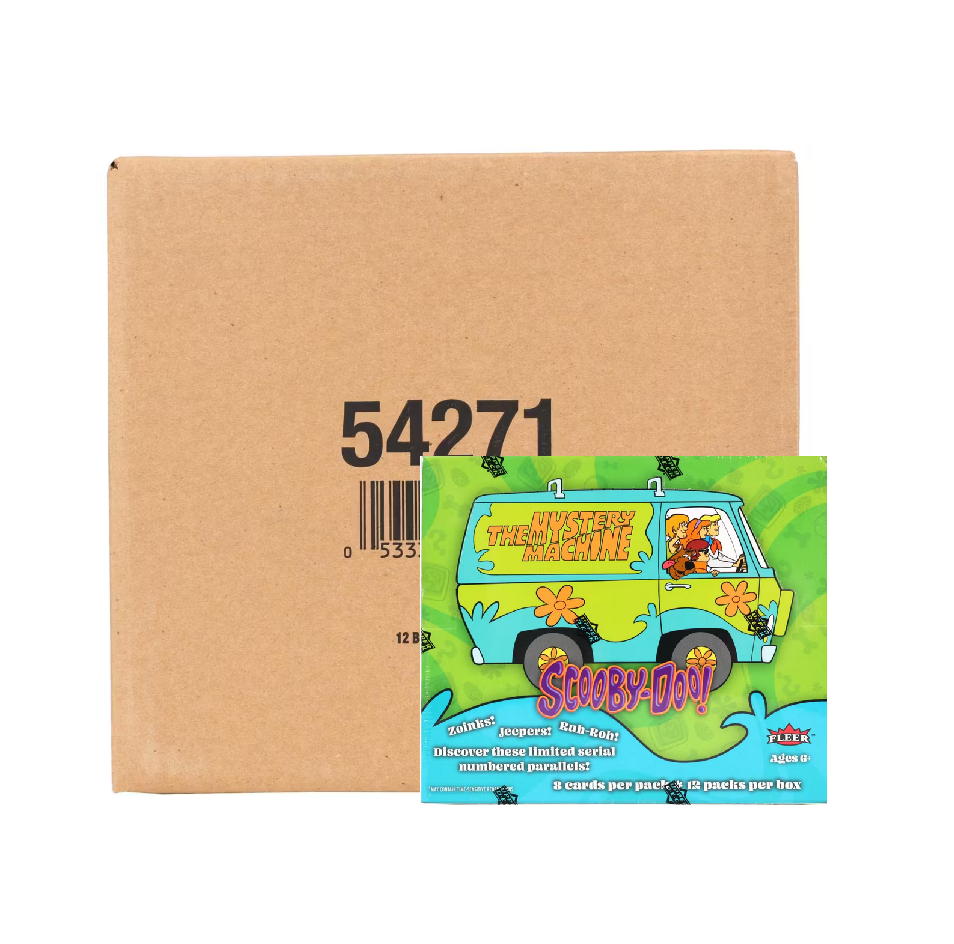 2025 Upper Deck Fleer Scooby Doo Hobby 12-Box Case